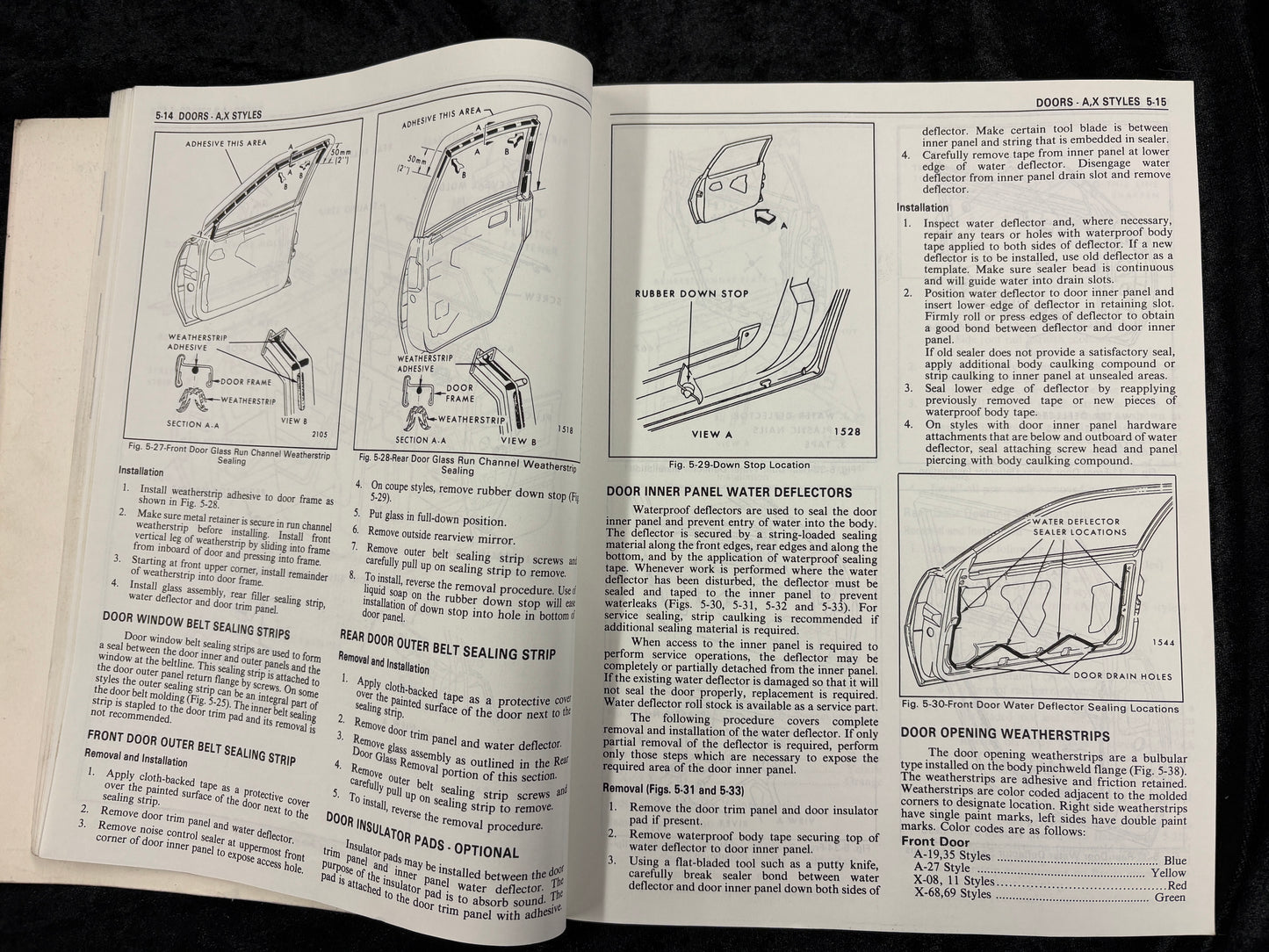 1985 Body by Fisher Service Manual A - X J AND N Styles