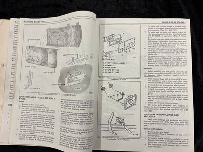 1985 Body by Fisher Service Manual B-D-E-G-K Styles