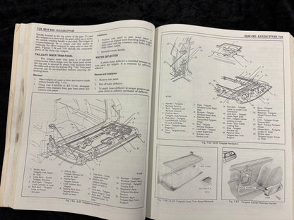 1985 Body by Fisher Service Manual B-D-E-G-K Styles