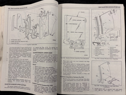 1985 Body by Fisher Service Manual B-D-E-G-K Styles