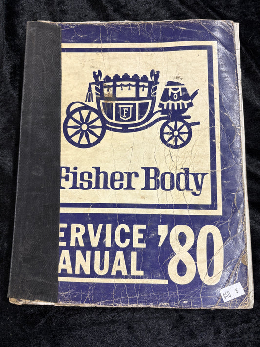 1980 Fisher Body Manual