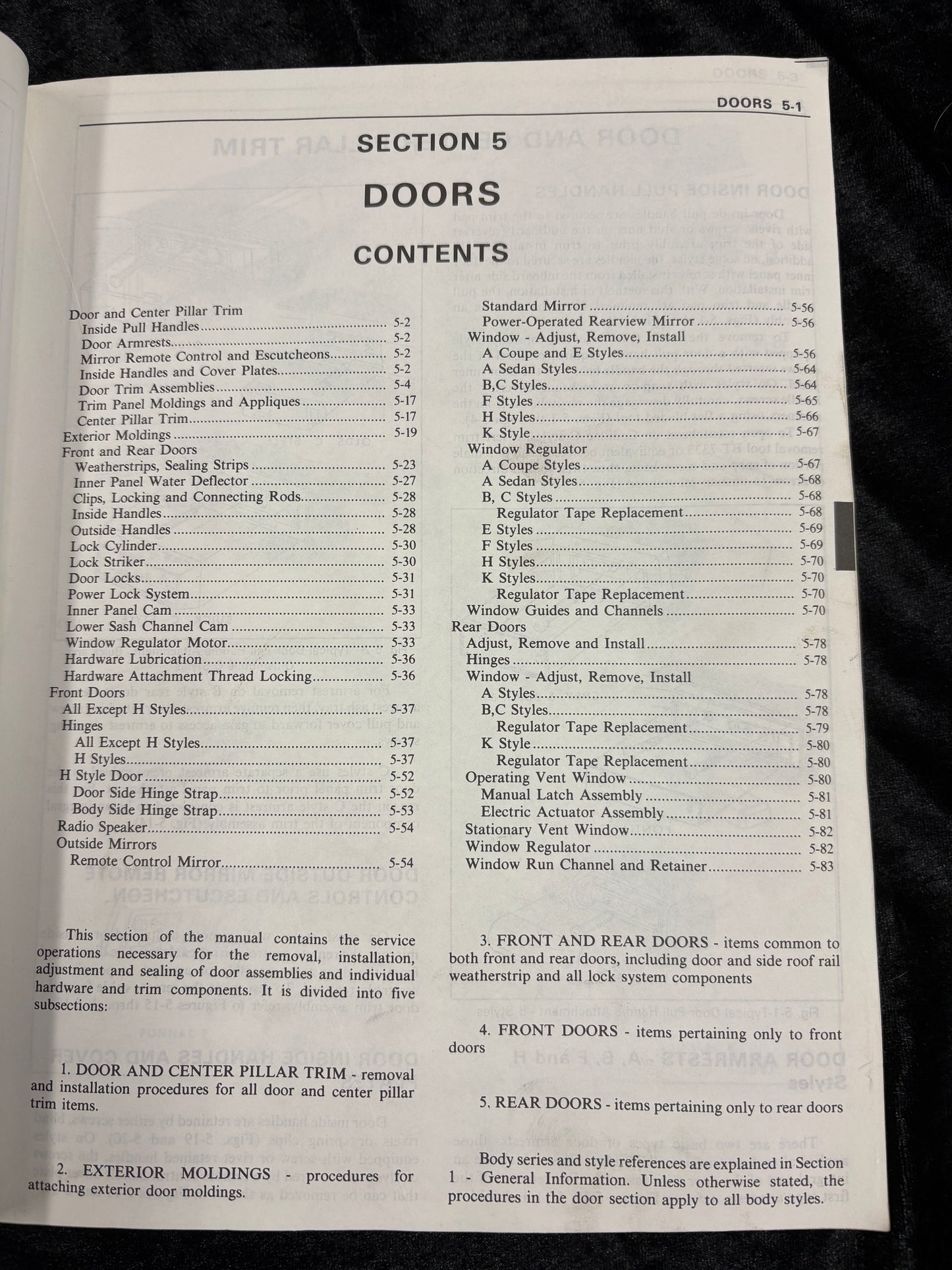 1980 Fisher Body Manual