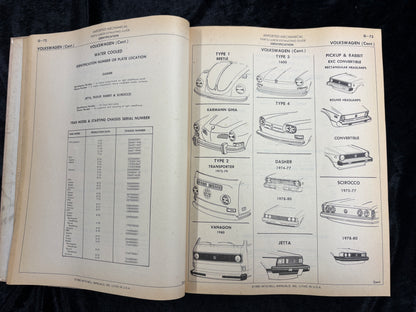 Mitchell 1980 Imported Cars and Trucks Mechanical  Parts/Labor Estimating Guide
