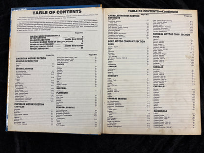 MOTOR AUTO REPAIR  51st  EDITION 1988