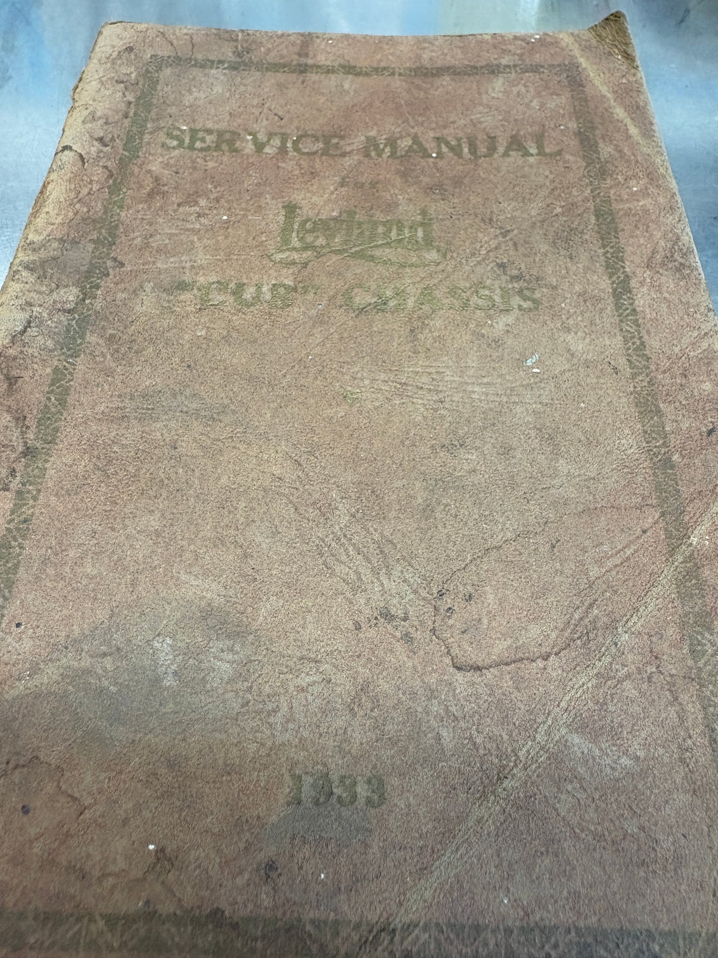 Leyland 1933 " CUB " CHASSIS SERVICE MANUAL