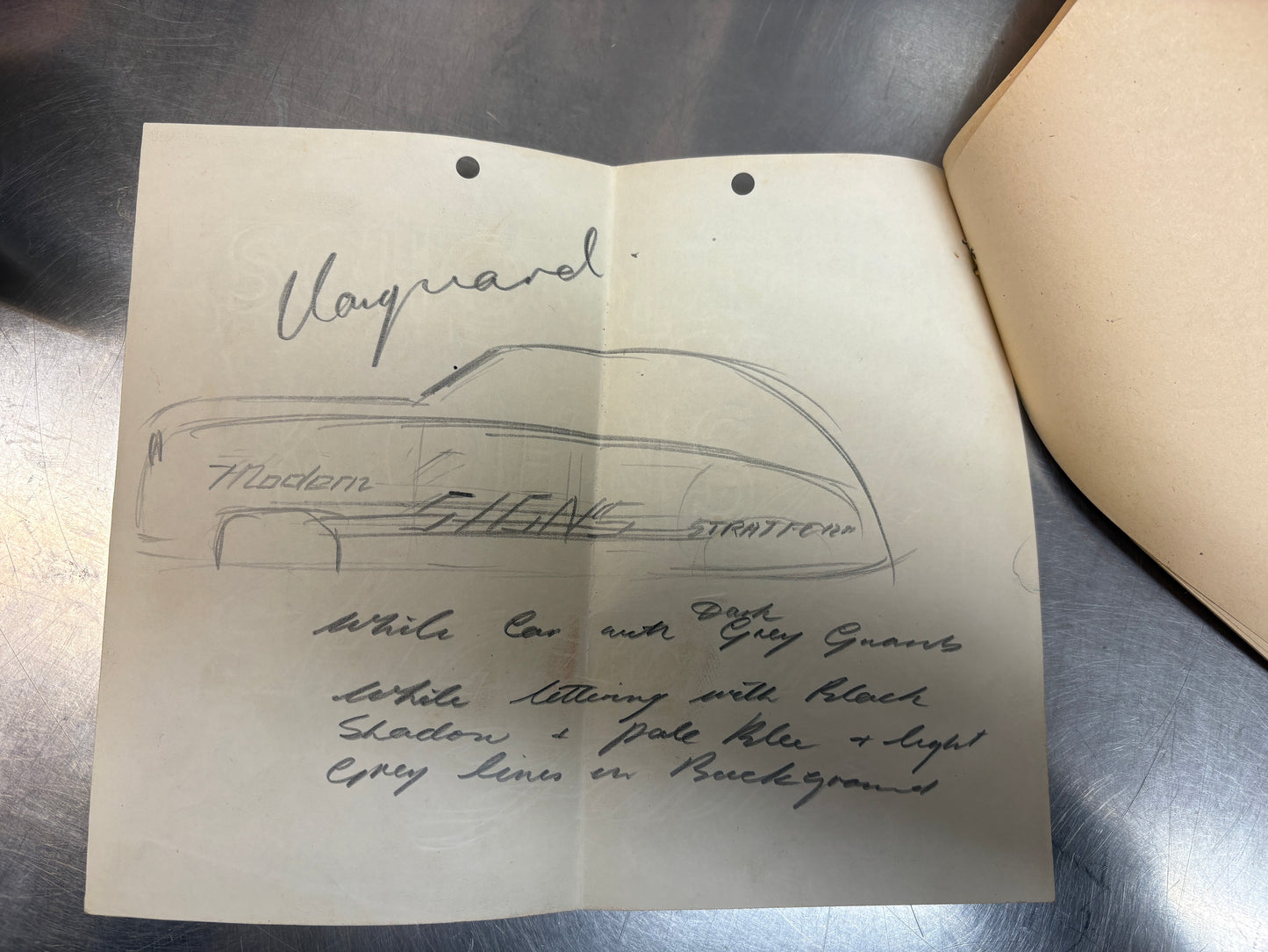 1951 Vanguard Standard Saloon 4th Edition