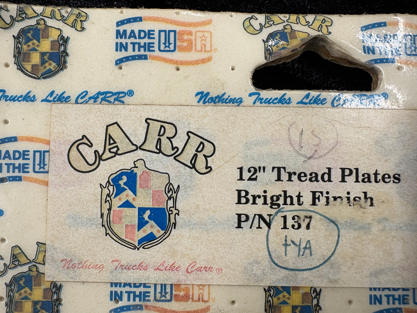 CARR 12" Tubular Step Plate (Part #137)