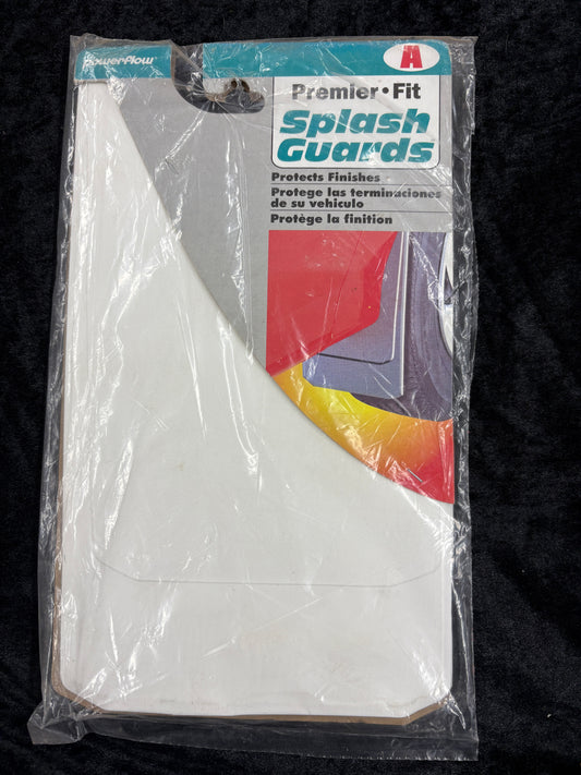 Powerflow Premier Fit  WHITE Splash Guards