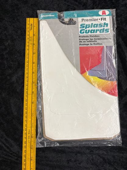 Powerflow Premier Fit  WHITE Splash Guards