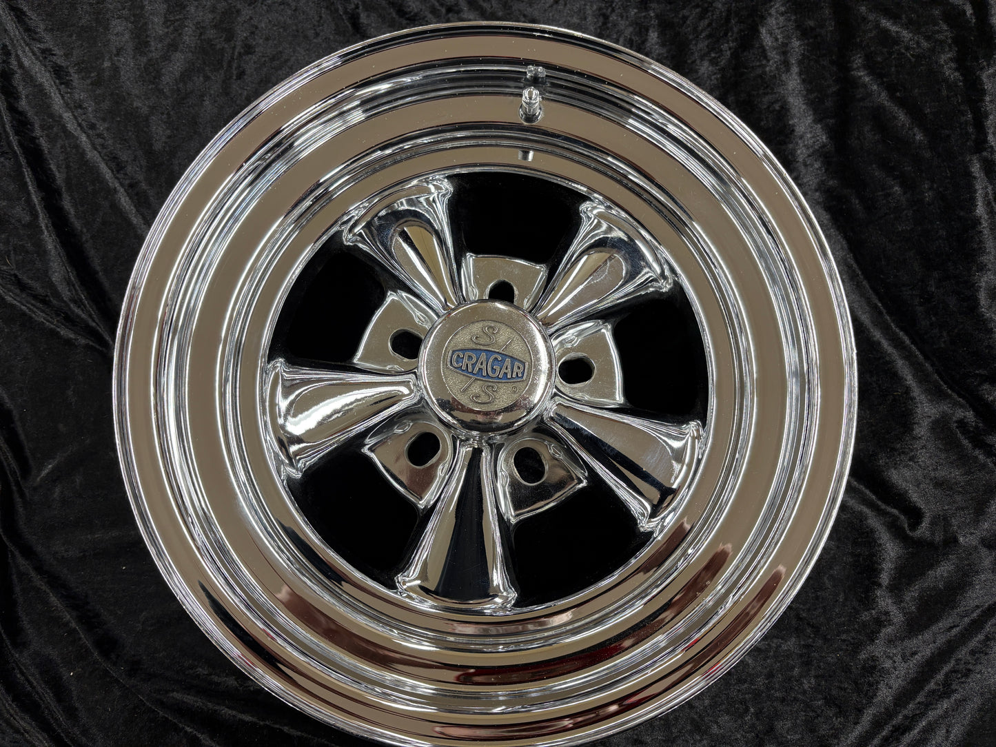 Cragar 61C Series S/S Super Sport Chrome Wheels 15x7  (used)