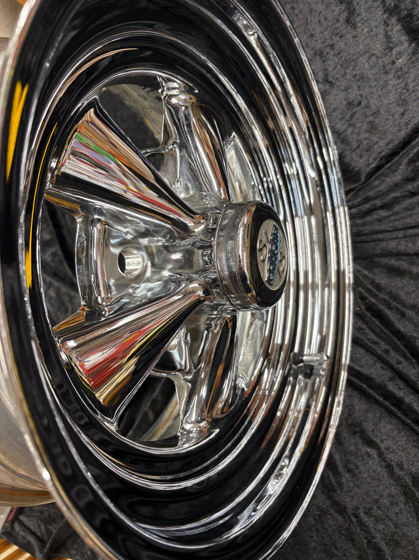 Cragar 61C Series S/S Super Sport Chrome Wheels 15x7  (used)