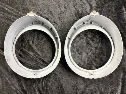 1956 Ford headlight doors (often called bezels) with part number  FDR-13052-A