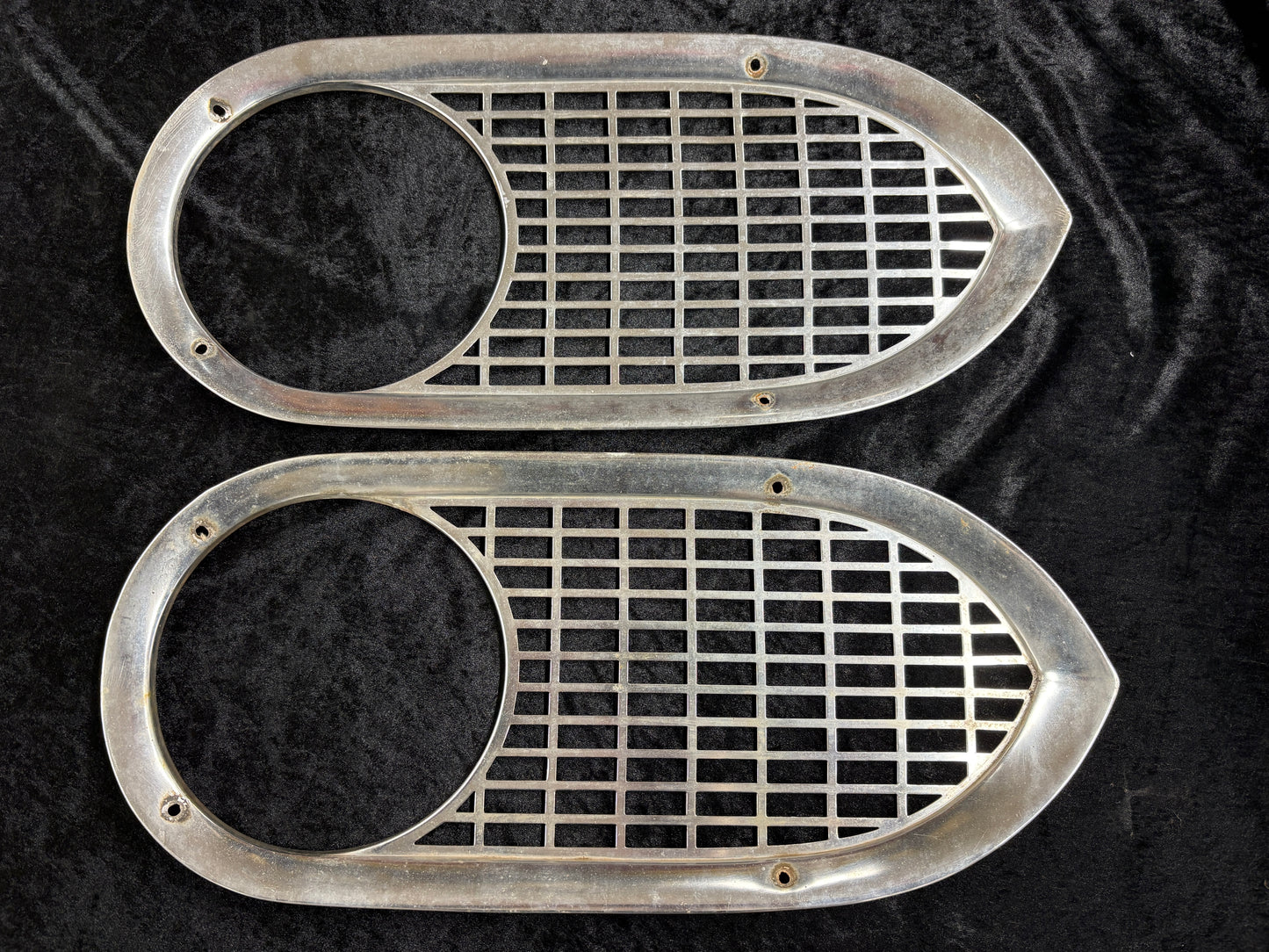 1961-1967 Ford Econoline Van, Truck Headlight Bezels 1962 1963 1964 1965 1966
