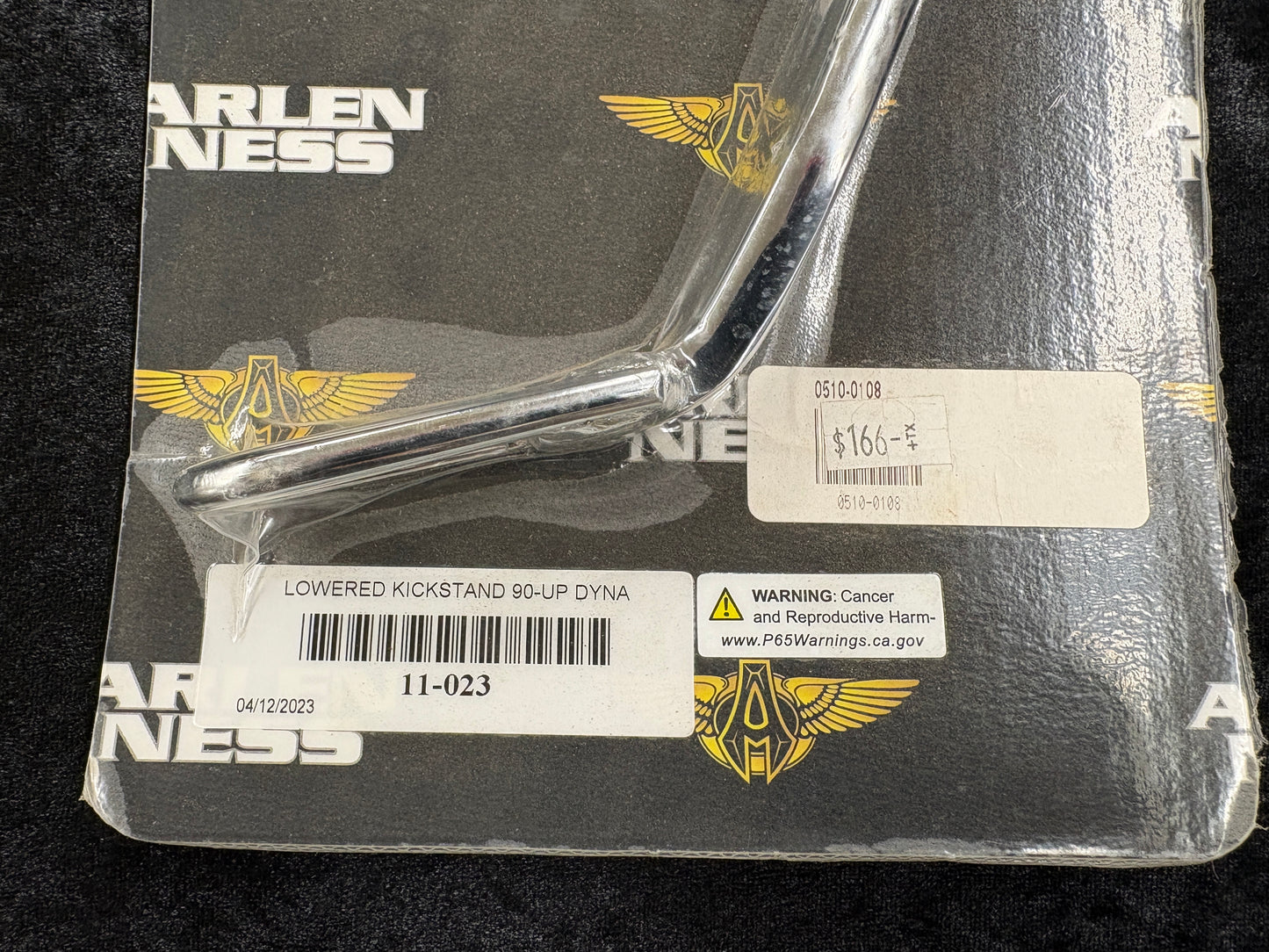 Arlen Ness Forged Lowered Kickstand - 11-023