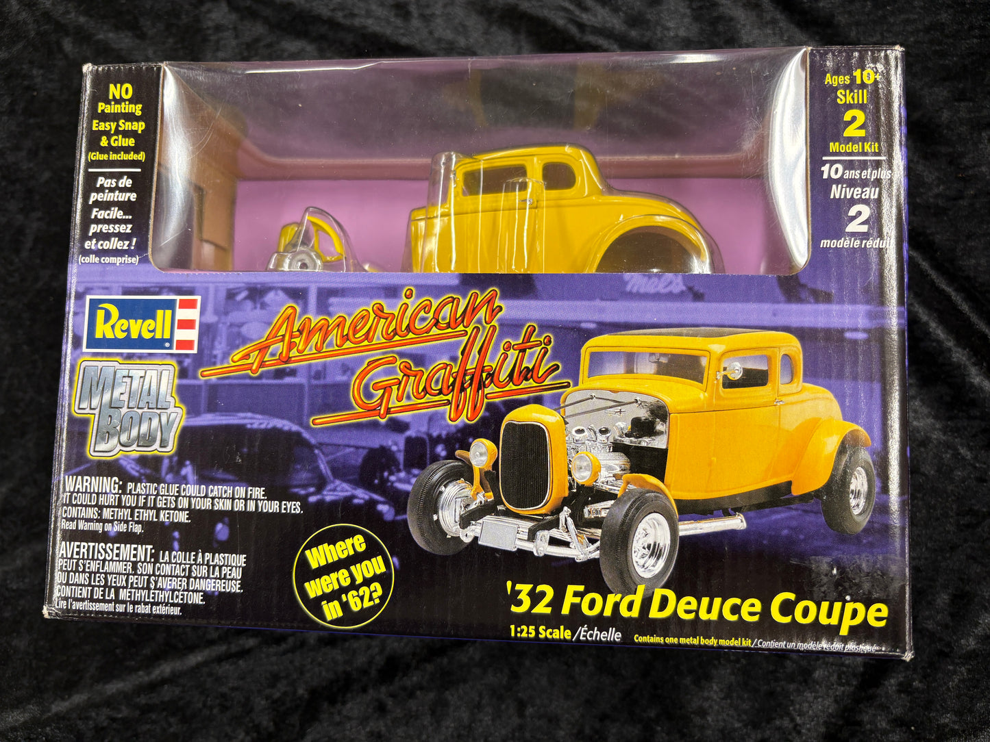 Revell American Graffiti '32 Ford 5-Window Deuce Coupe  in 1:25 scale