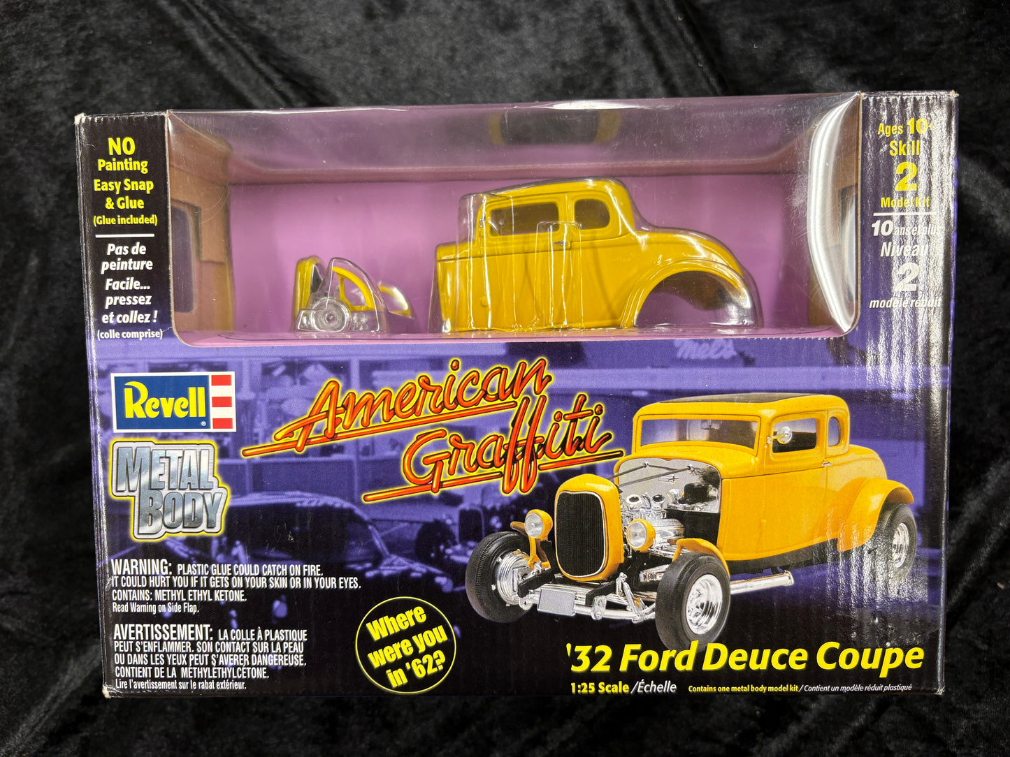 Revell American Graffiti '32 Ford 5-Window Deuce Coupe  in 1:25 scale