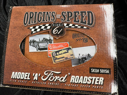 1929 Ford Model A Roadster   Origins of Speed Highway 61 1:18 scale diecast model