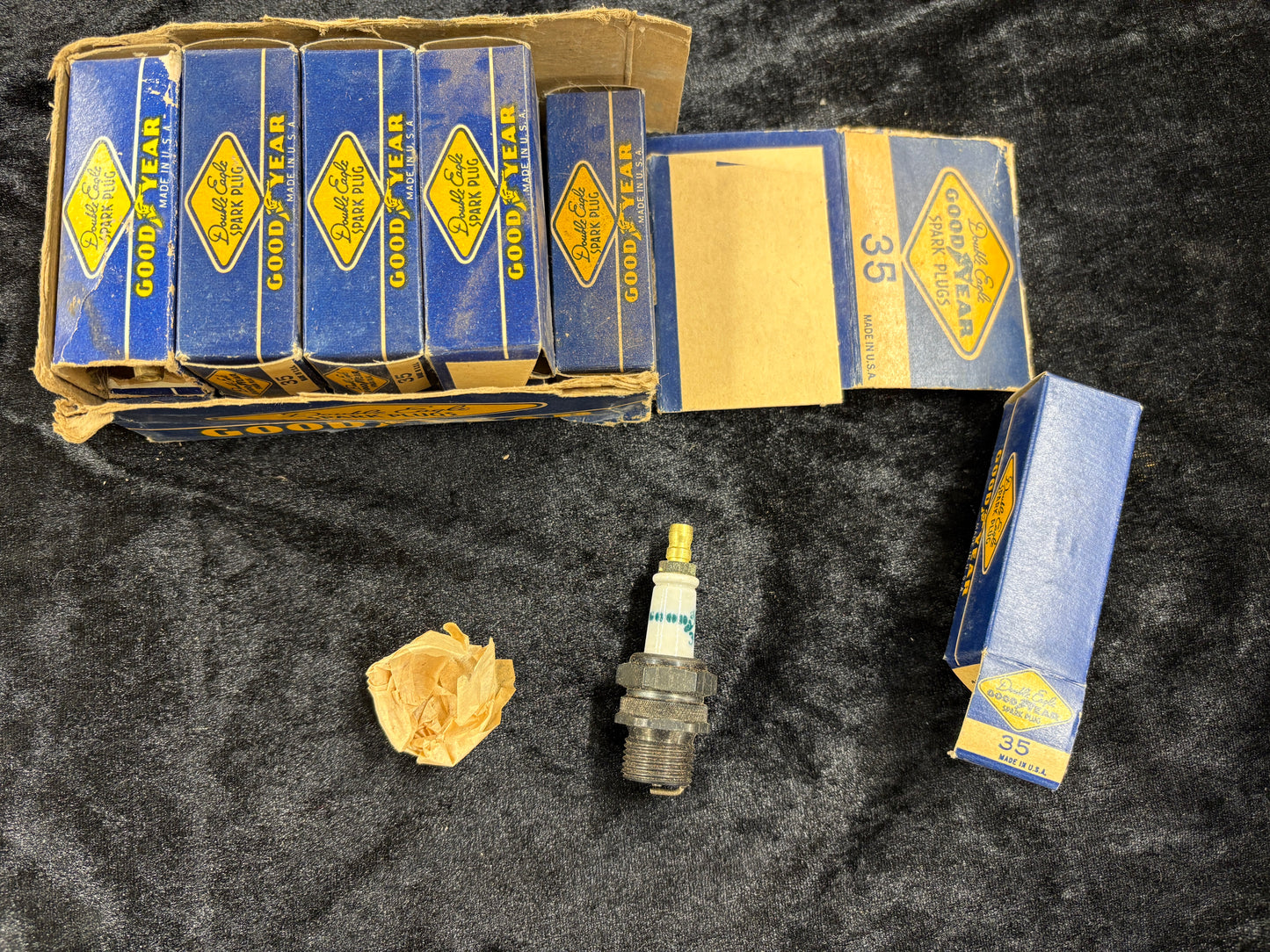 GOOD YEAR DOUBLE EAGLE SPARK PLUGS