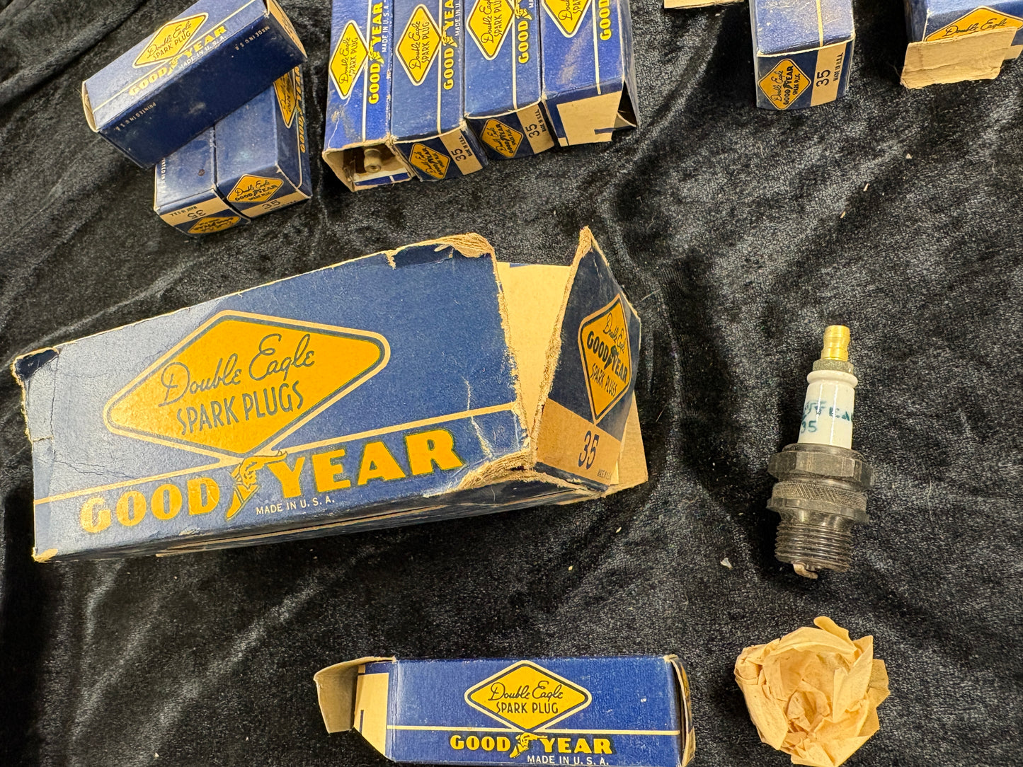 GOOD YEAR DOUBLE EAGLE SPARK PLUGS