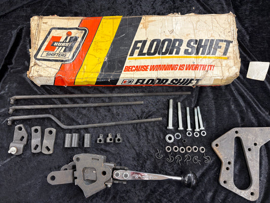 The Hurst 5030031 is an Indy Universal 4-Speed Shifter Kit (NOS) specifically designed for Ford 4-speed Top Loader transmissions.