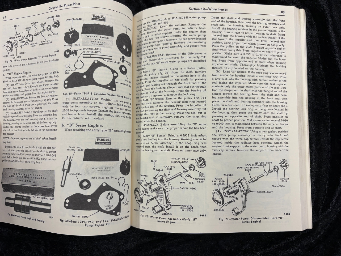 Ford Shop Manual: Passenger Car; 1949-1950-1951