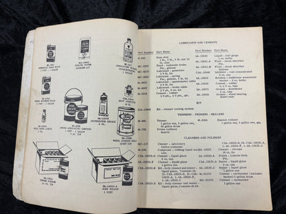 1949 Ford Meteor Chassis and Body Parts Catalogue List Book Manual Canadian