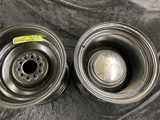 15" X 12" STEEL WHEELS