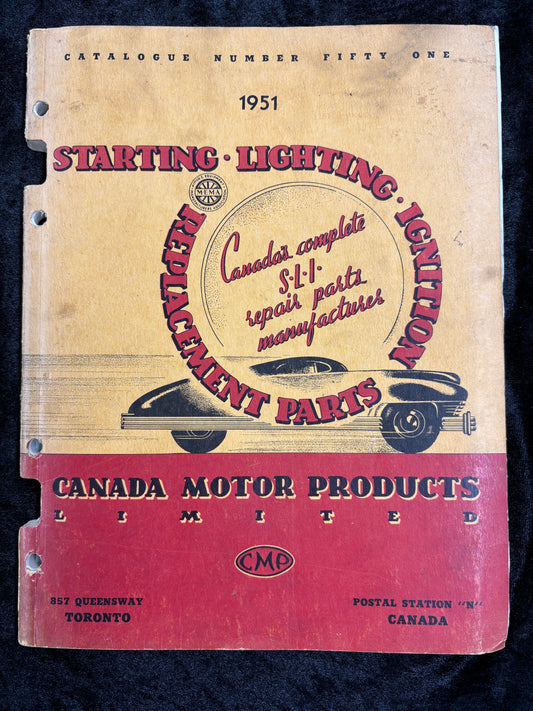 Canada Motor Products   Catalogue number 51
