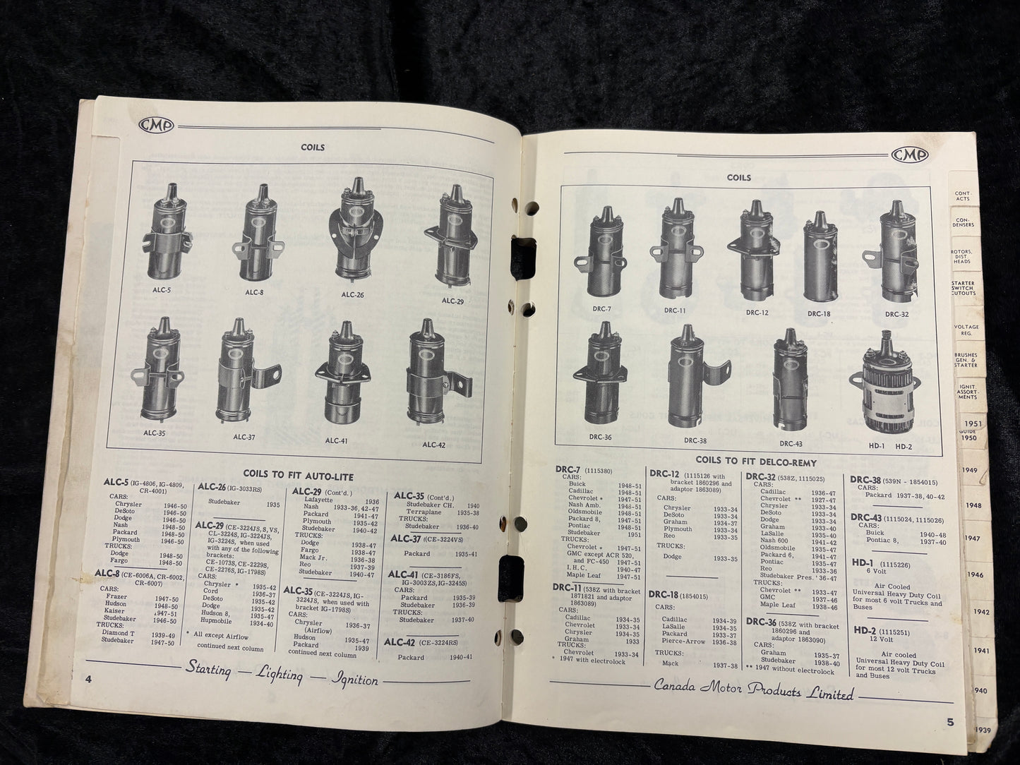 Canada Motor Products   Catalogue number 51