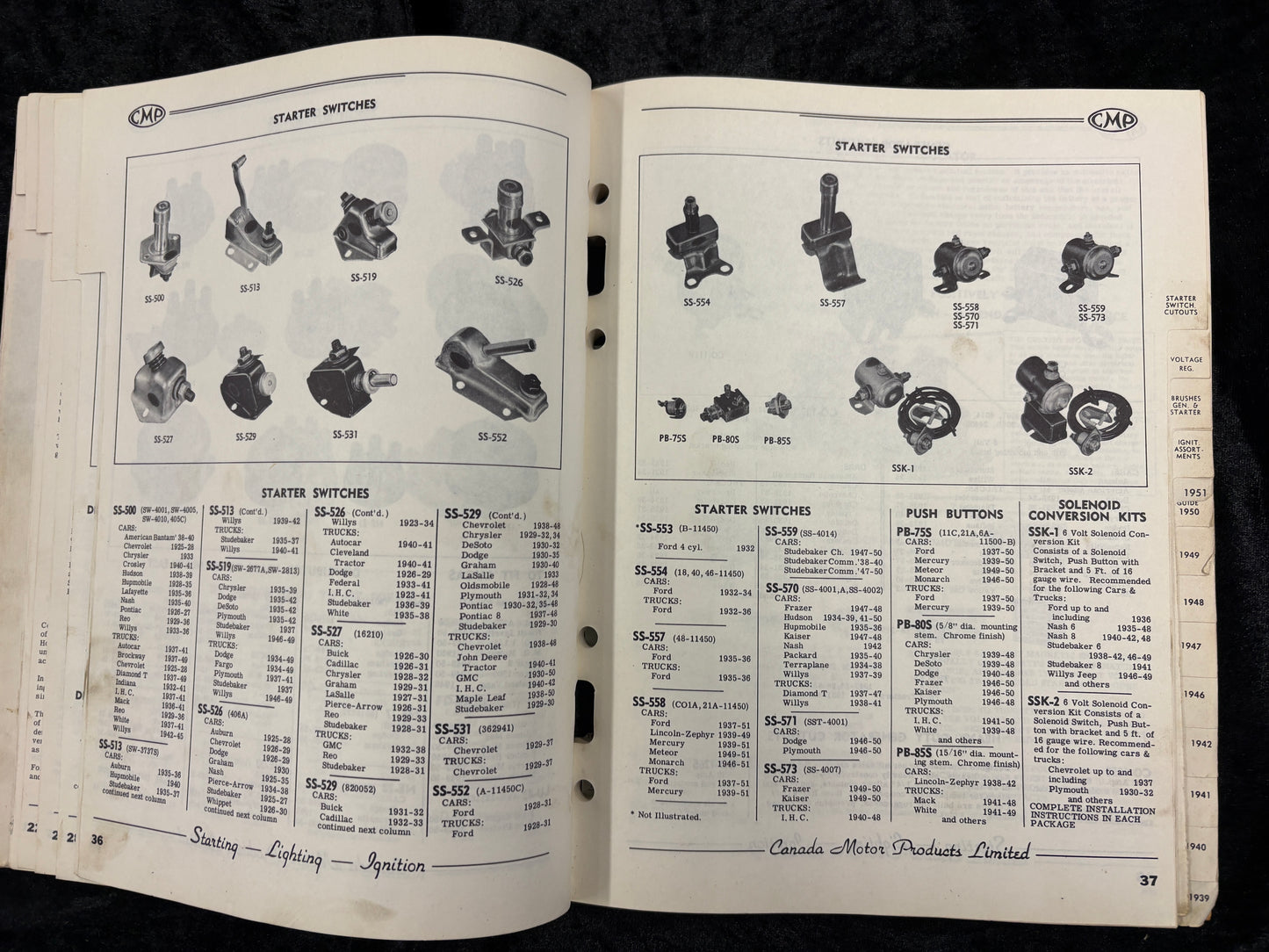 Canada Motor Products   Catalogue number 51