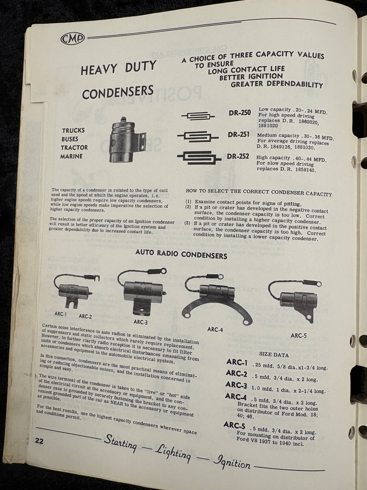 Canada Motor Products   Catalogue number 51