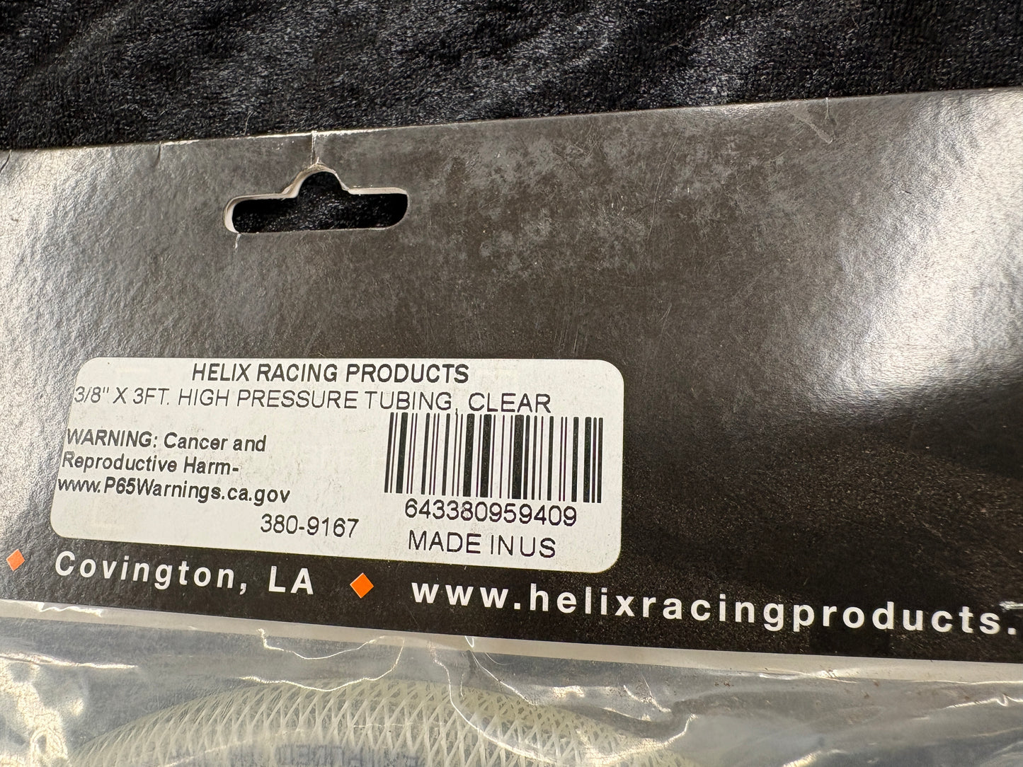 HELIX 3/8" High Pressure Hose