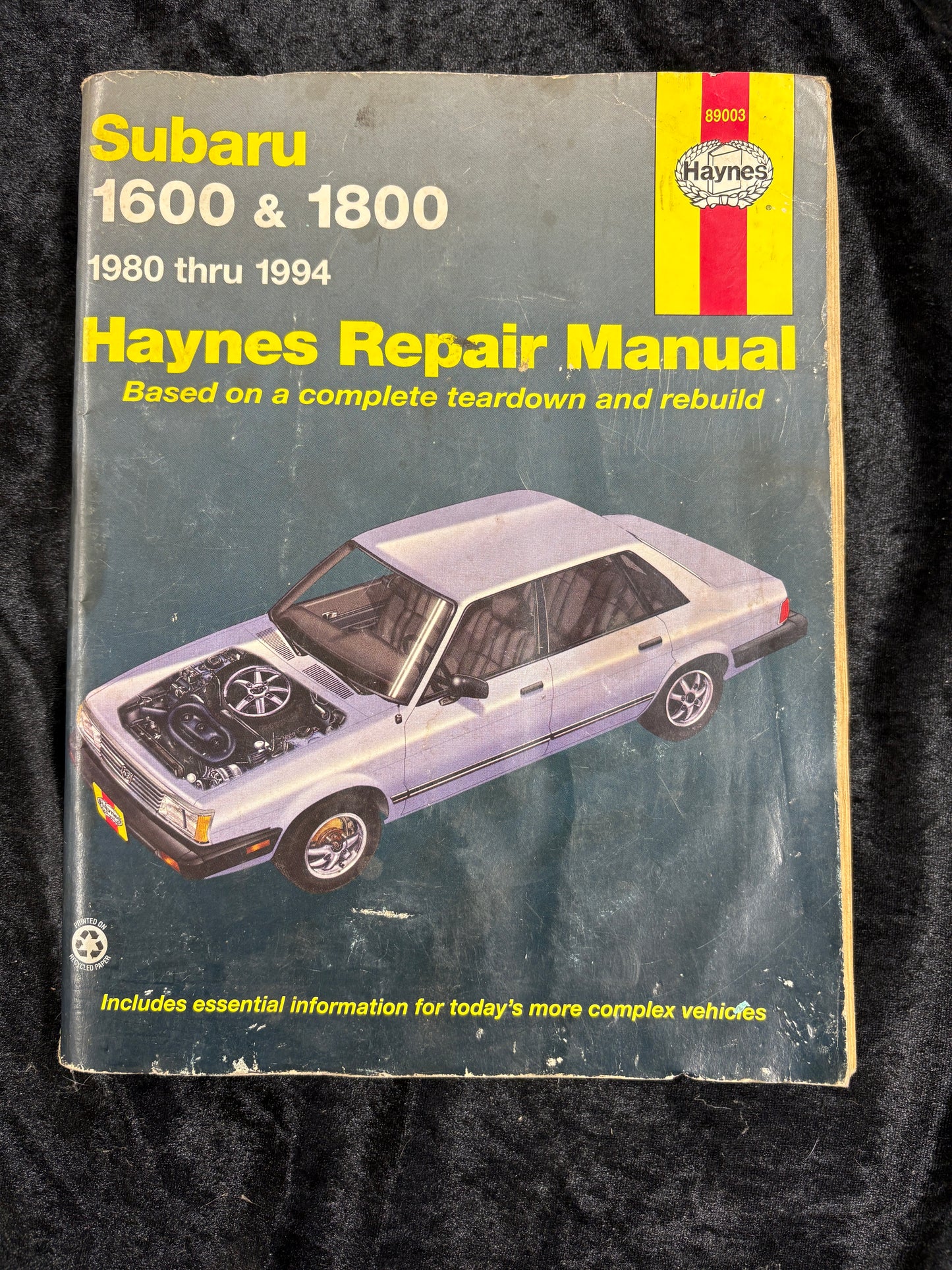 Subaru 1600 & 1800 1980 thru 1994