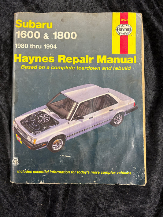 Subaru 1600 & 1800 1980 thru 1994