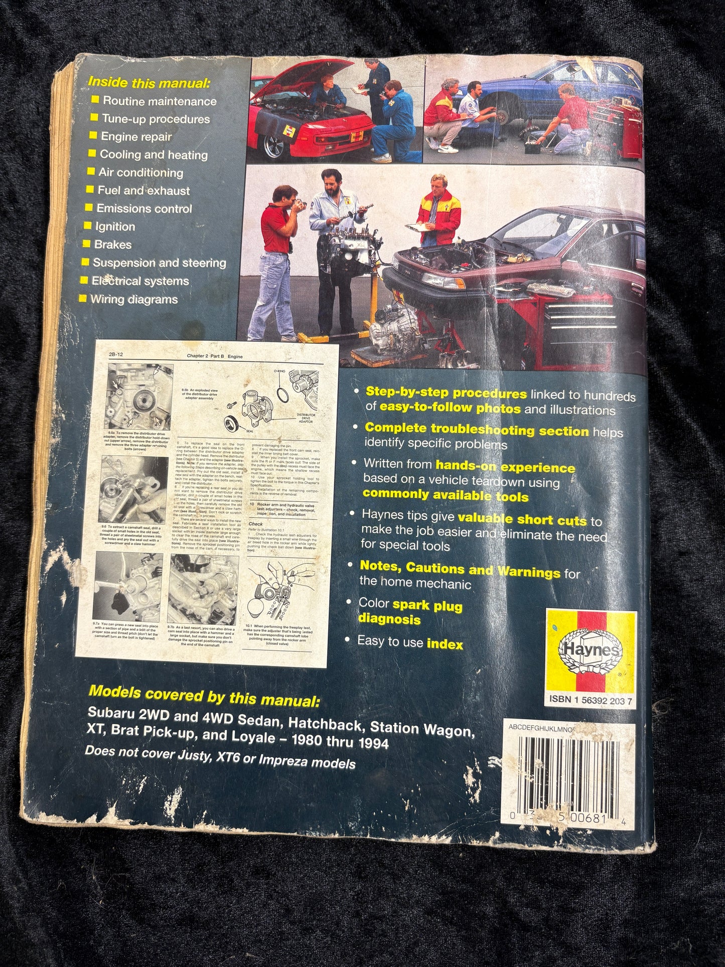 Subaru 1600 & 1800 1980 thru 1994