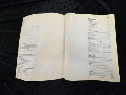 Dodge Pick-Ups 1994-2001 Full Size 2WD 4WD Diesel Haynes 30041 Repair Manual