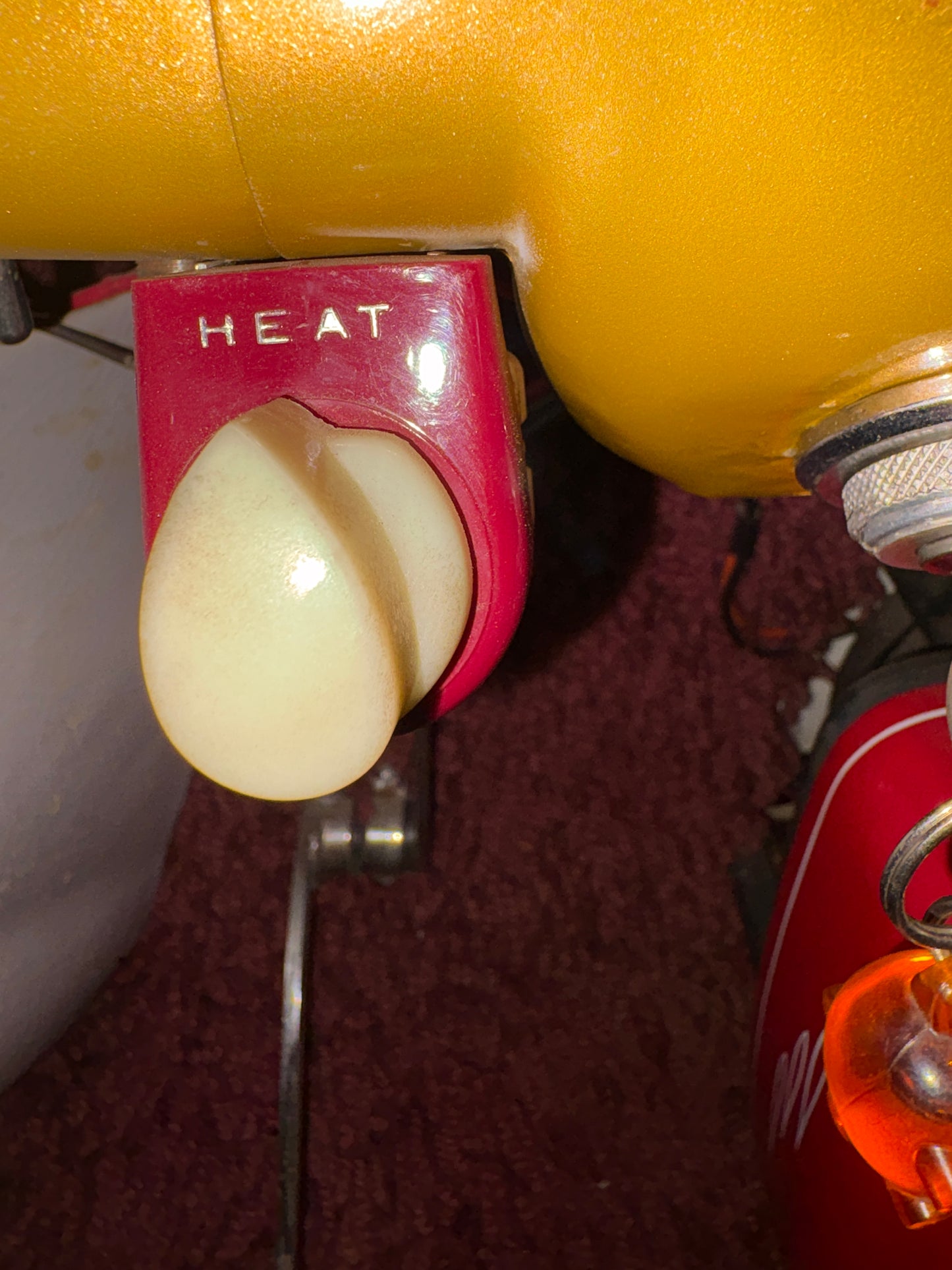 VINTAGE CAR TRUCK HEATER CONTROL SWITCH Lighted