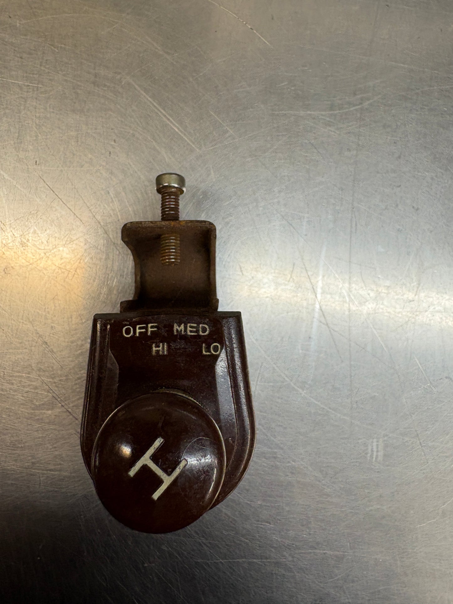 vintage under - dash car heater switch