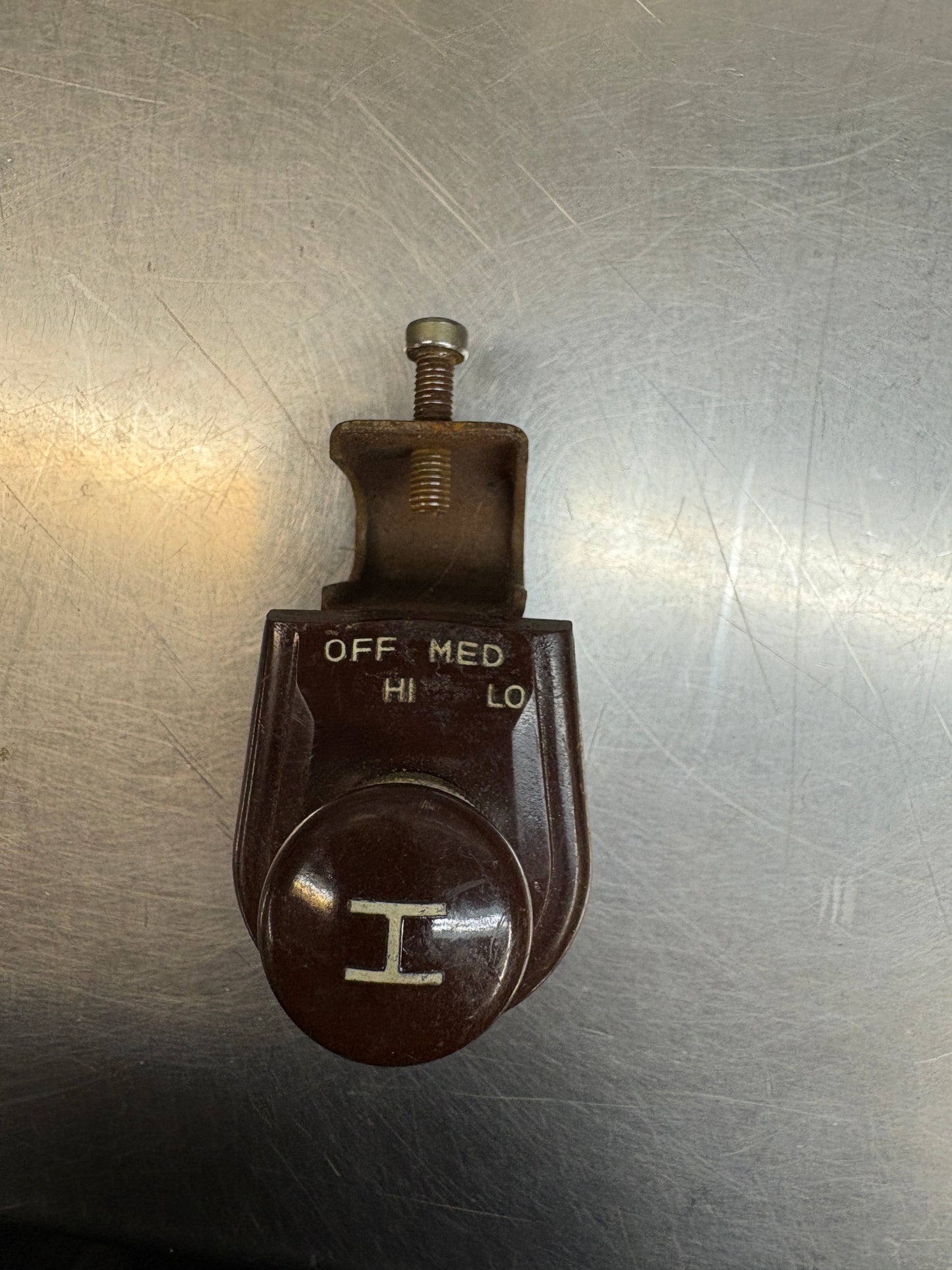 vintage under - dash car heater switch