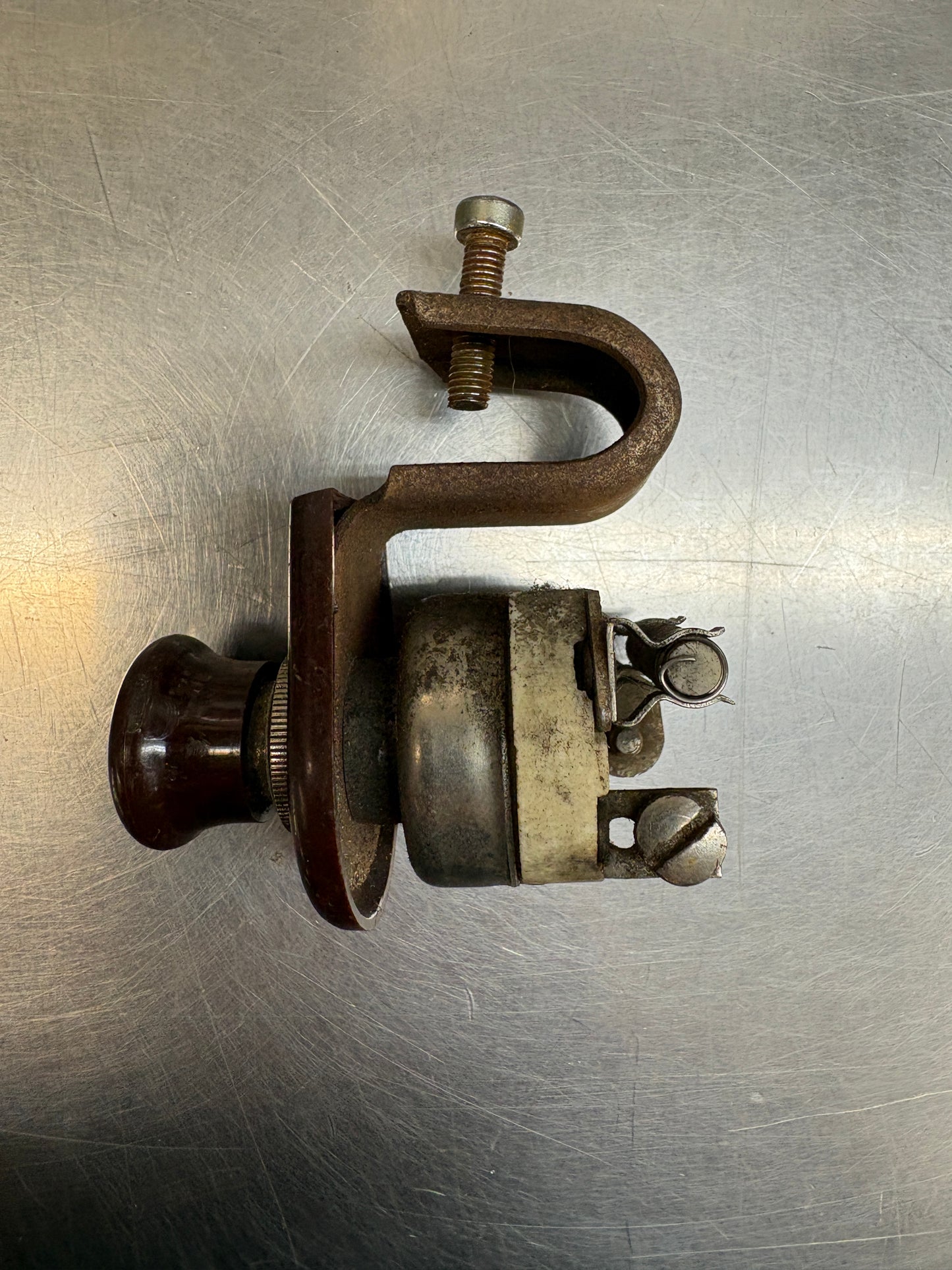 vintage under - dash car heater switch