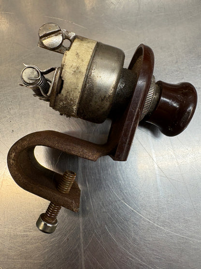 vintage under - dash car heater switch