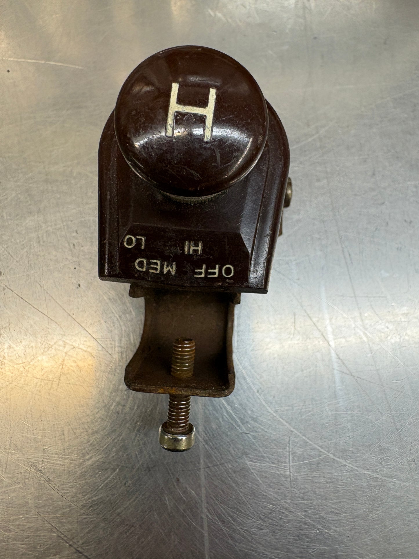 vintage under - dash car heater switch