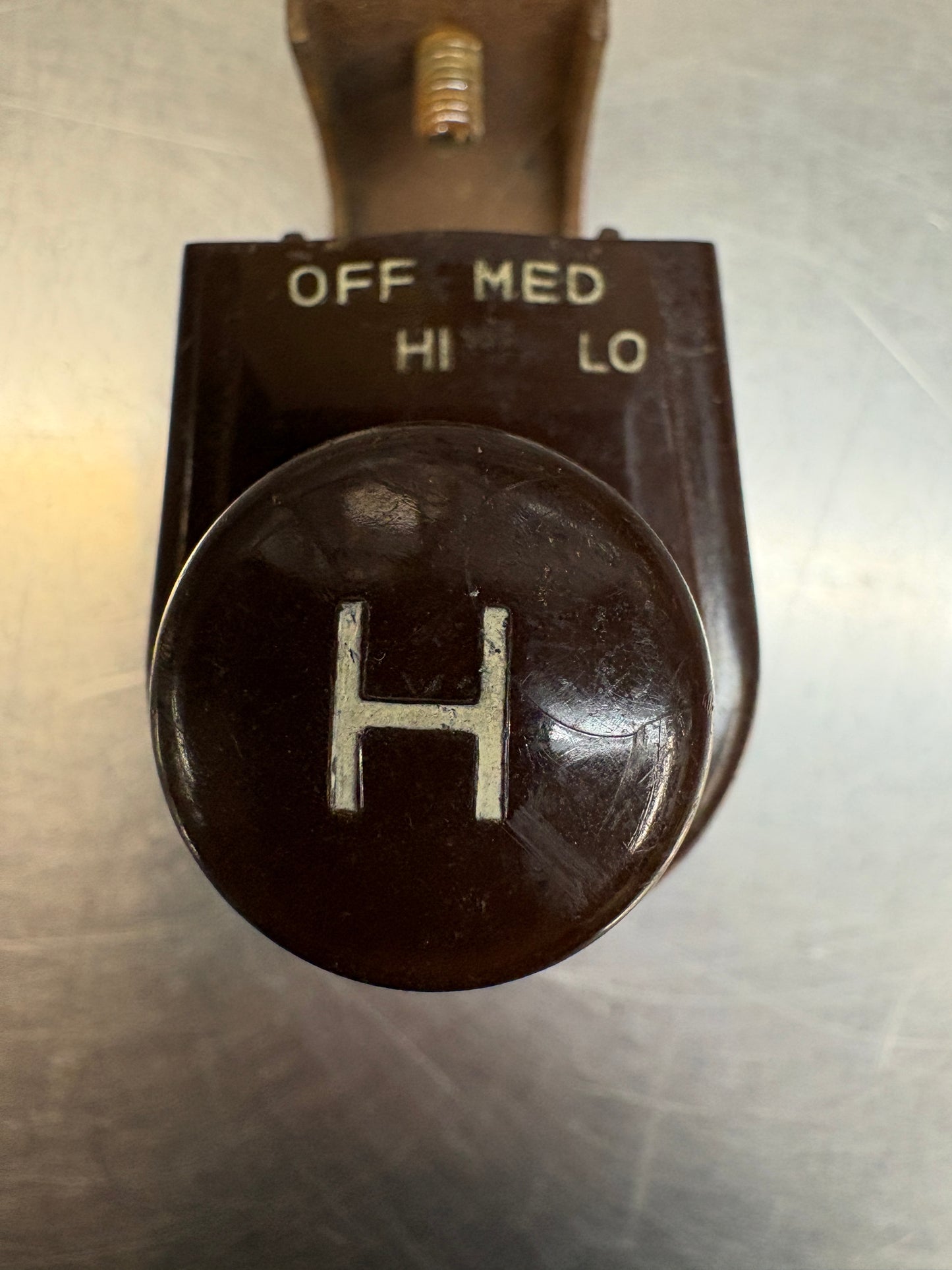 vintage under - dash car heater switch