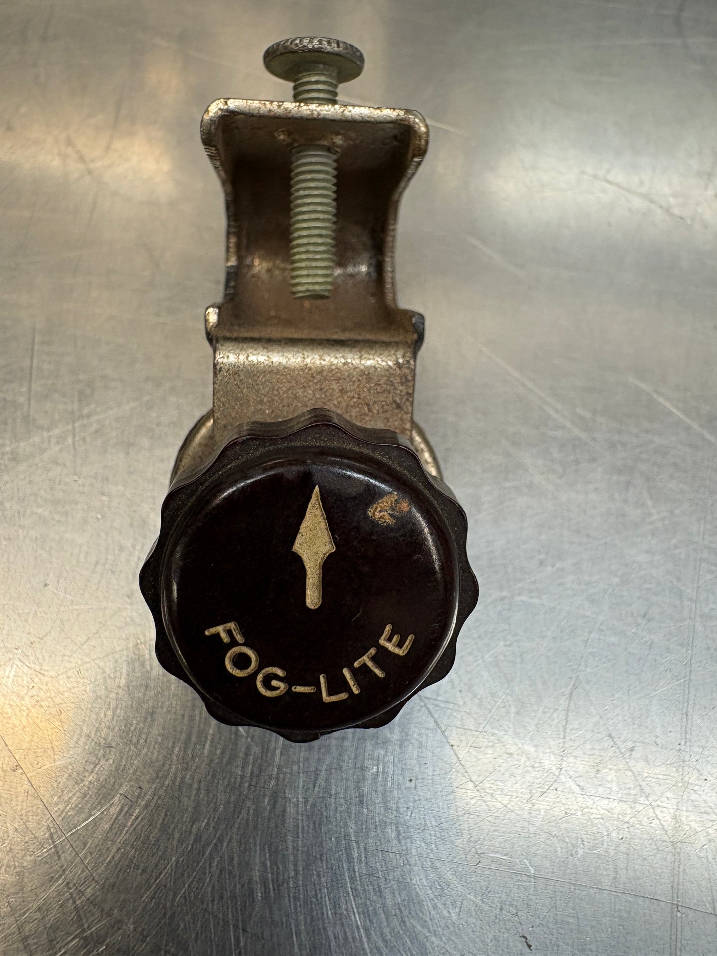 Vintage fog lite switch under dash mount