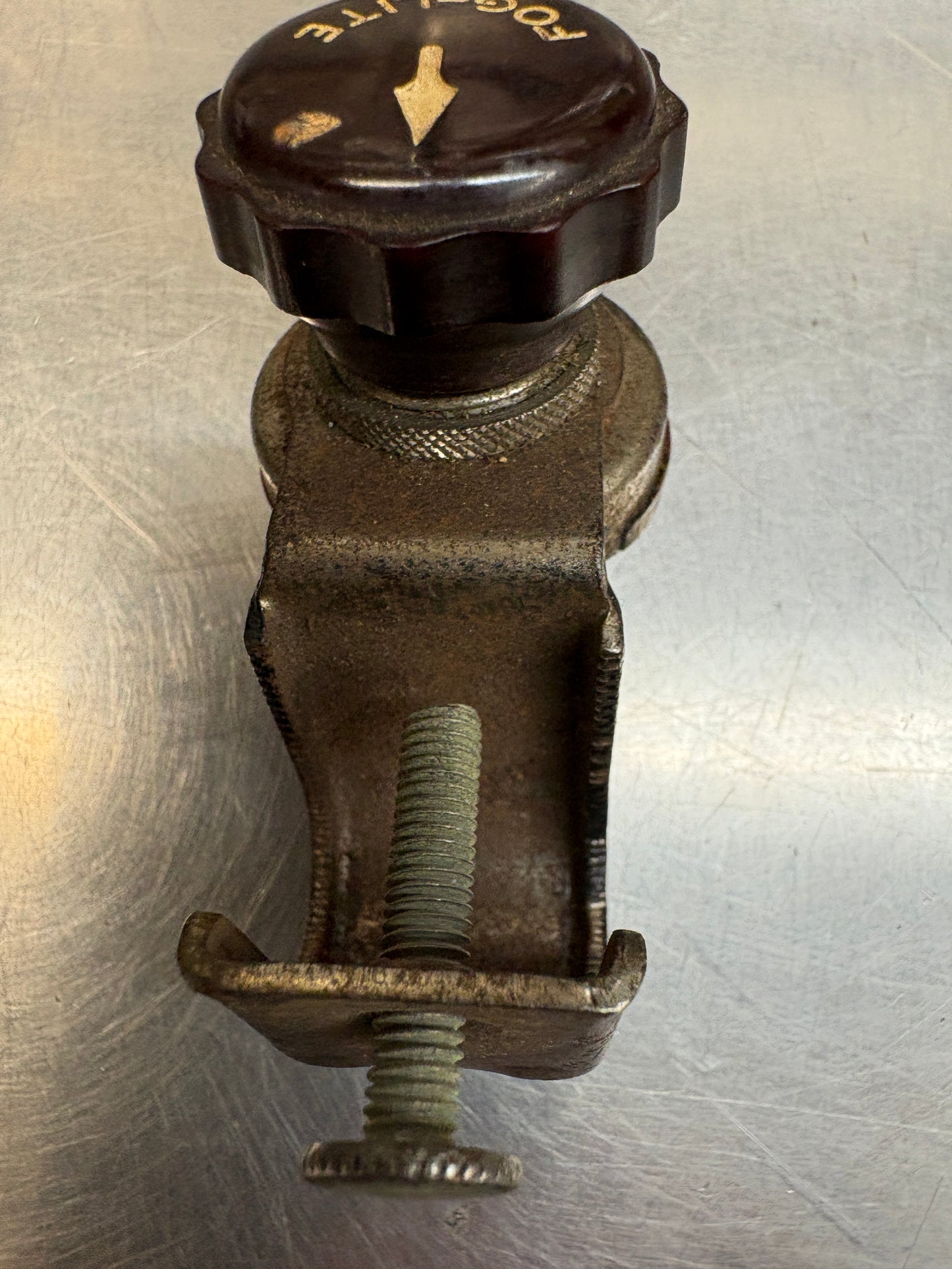 Vintage fog lite switch under dash mount