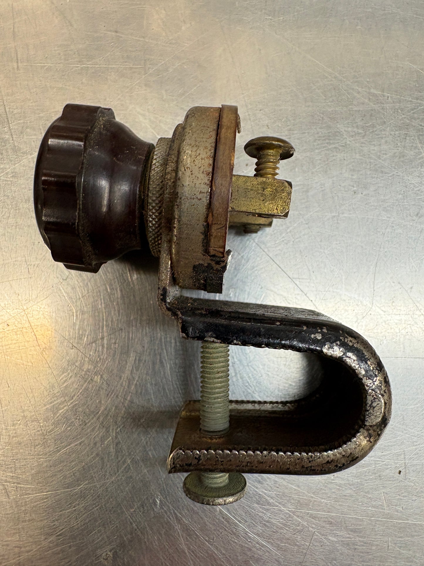 Vintage fog lite switch under dash mount