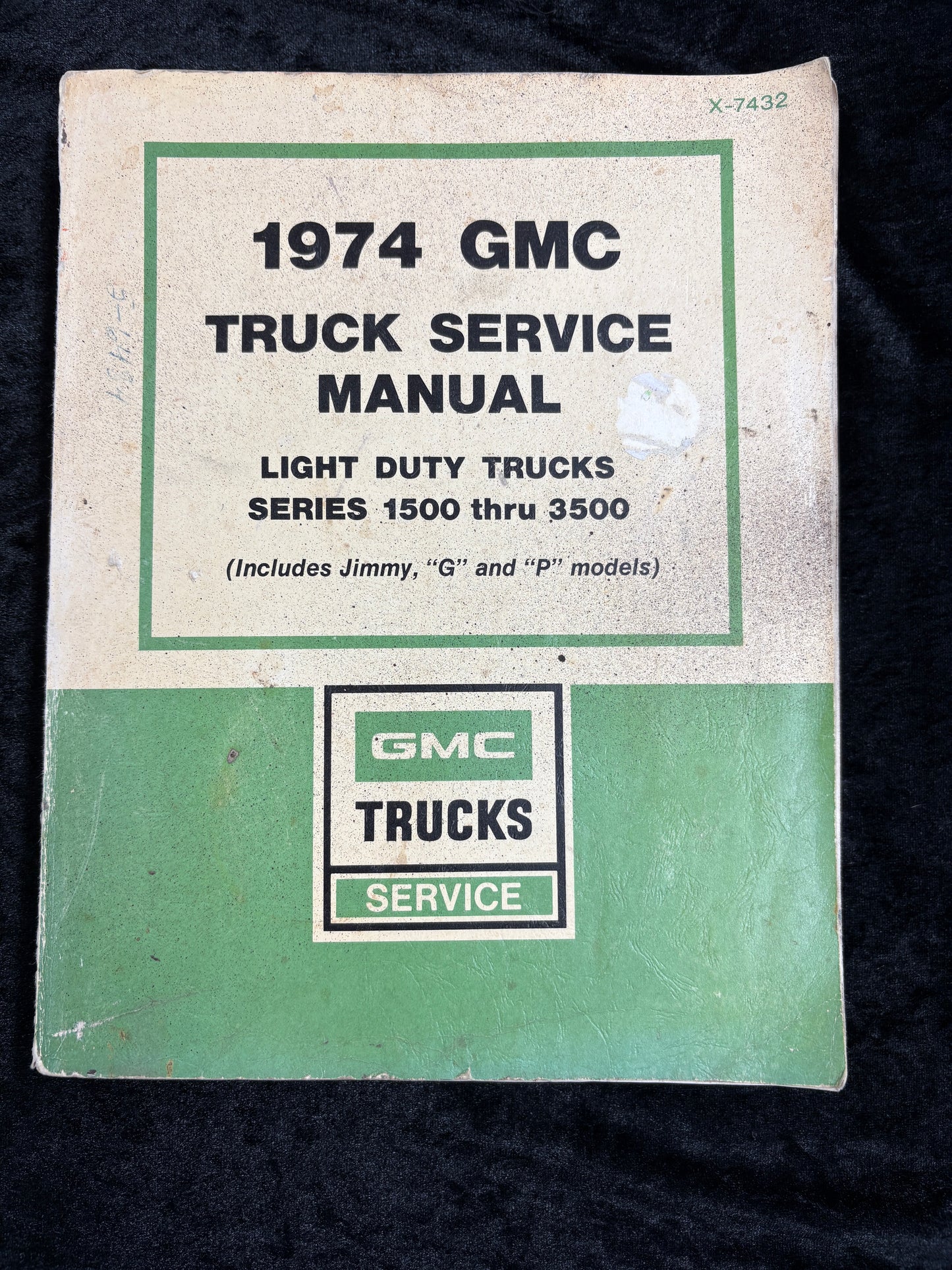 1974 GMC TRUCK SERVICE MANUAL