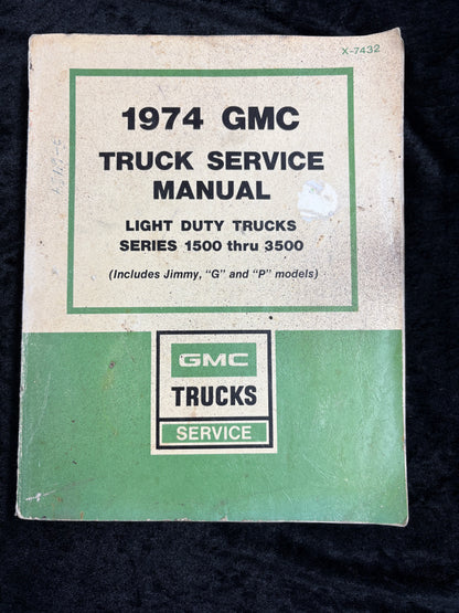 1974 GMC TRUCK SERVICE MANUAL