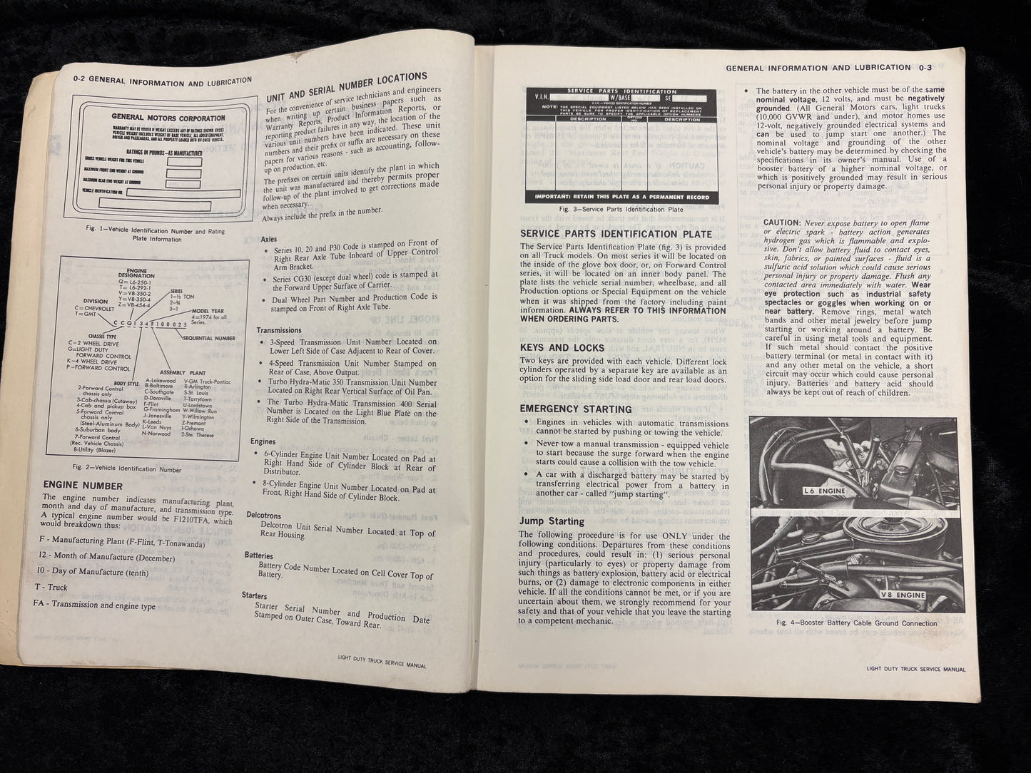 1974 GMC TRUCK SERVICE MANUAL
