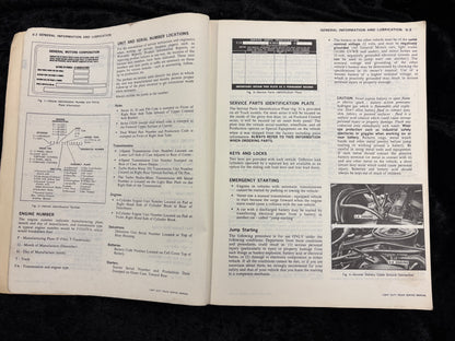 1974 GMC TRUCK SERVICE MANUAL